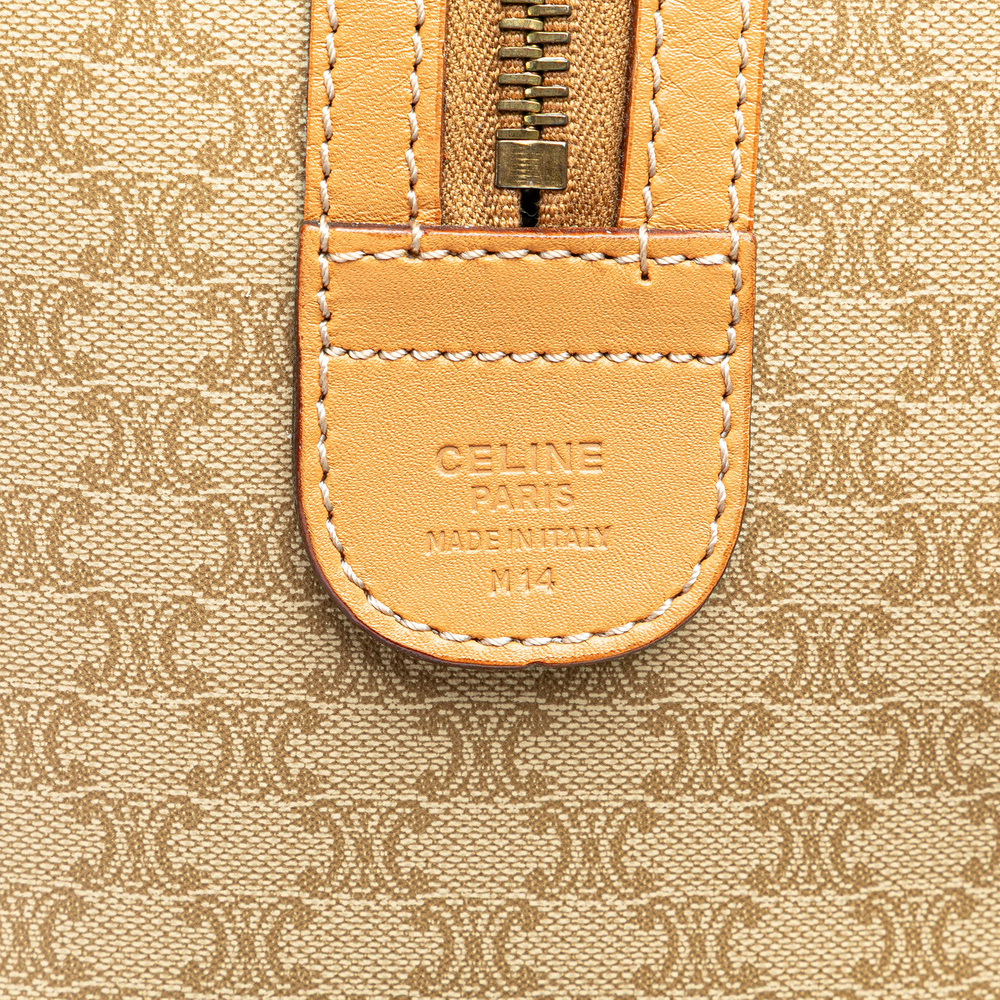 Pre-Loved Celine Macadam Coated Canvas Boston Bag - Picture 5 of 12